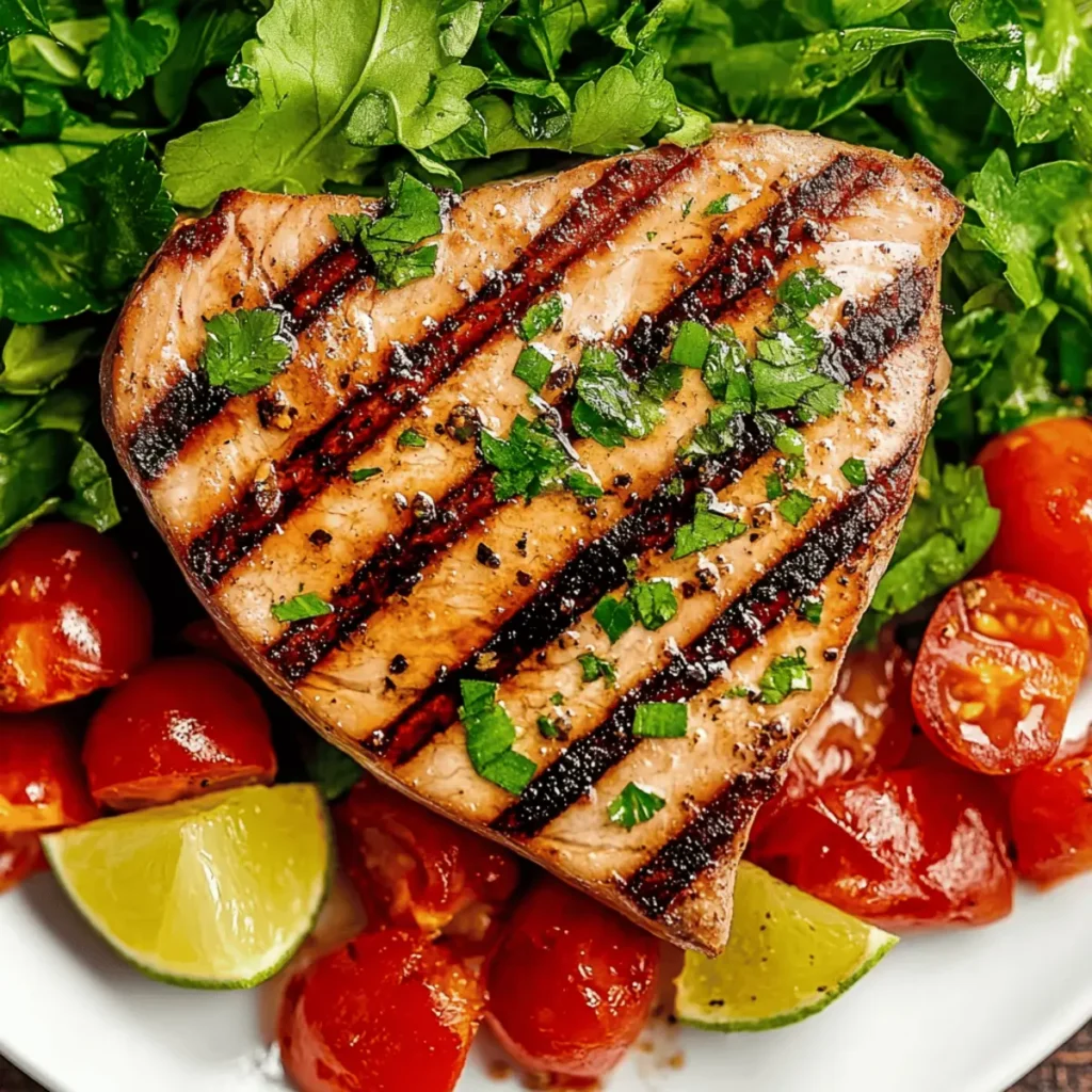 Grilled Tuna Steak