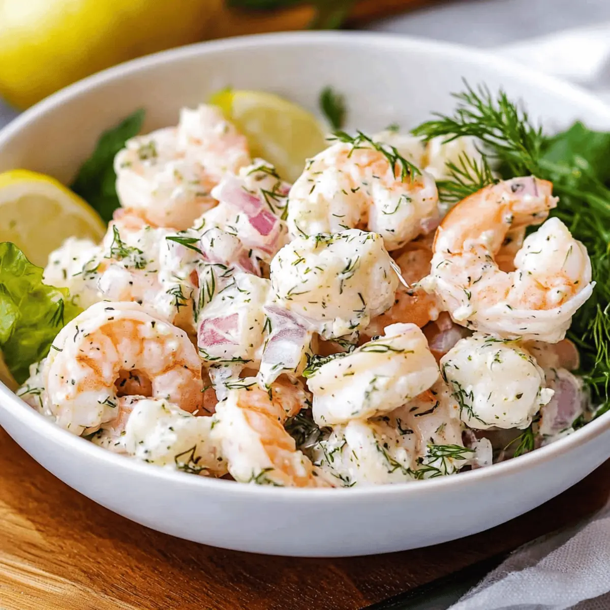 Shrimp Salad with Old Bay and Dill: Refreshingly Zesty Delight