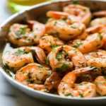 15-Minute Garlic Shrimp in Lemon Butter Sauce
