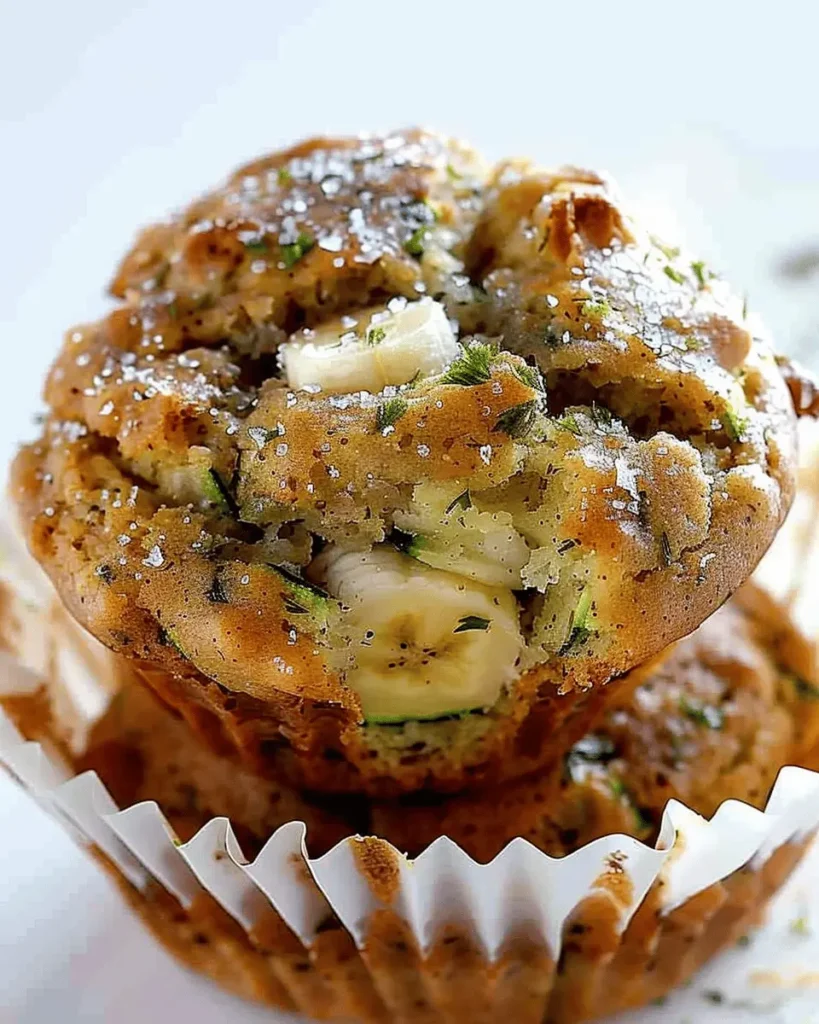 Banana Zucchini Muffins Recipe