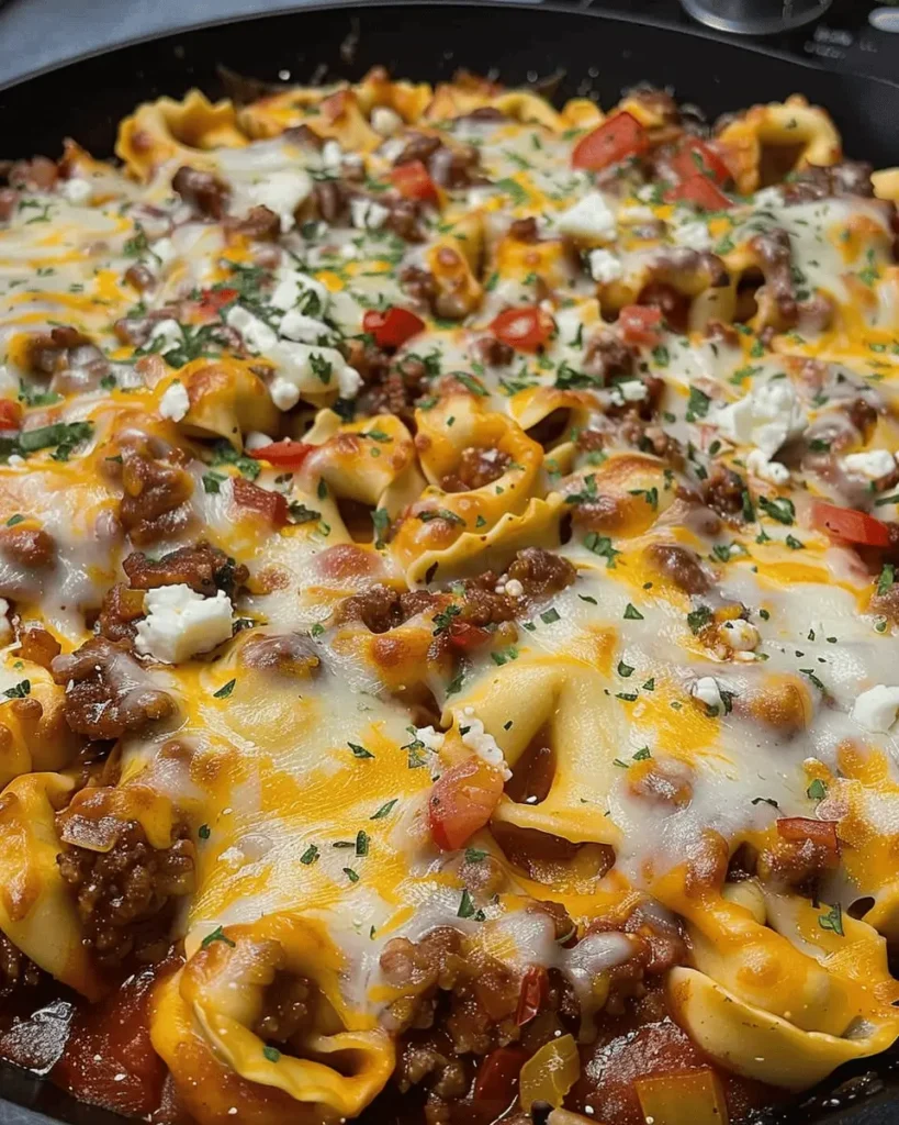 Cheesy Beef Enchiladas Tortellini: A Delicious Twist on Classic Comfort Food