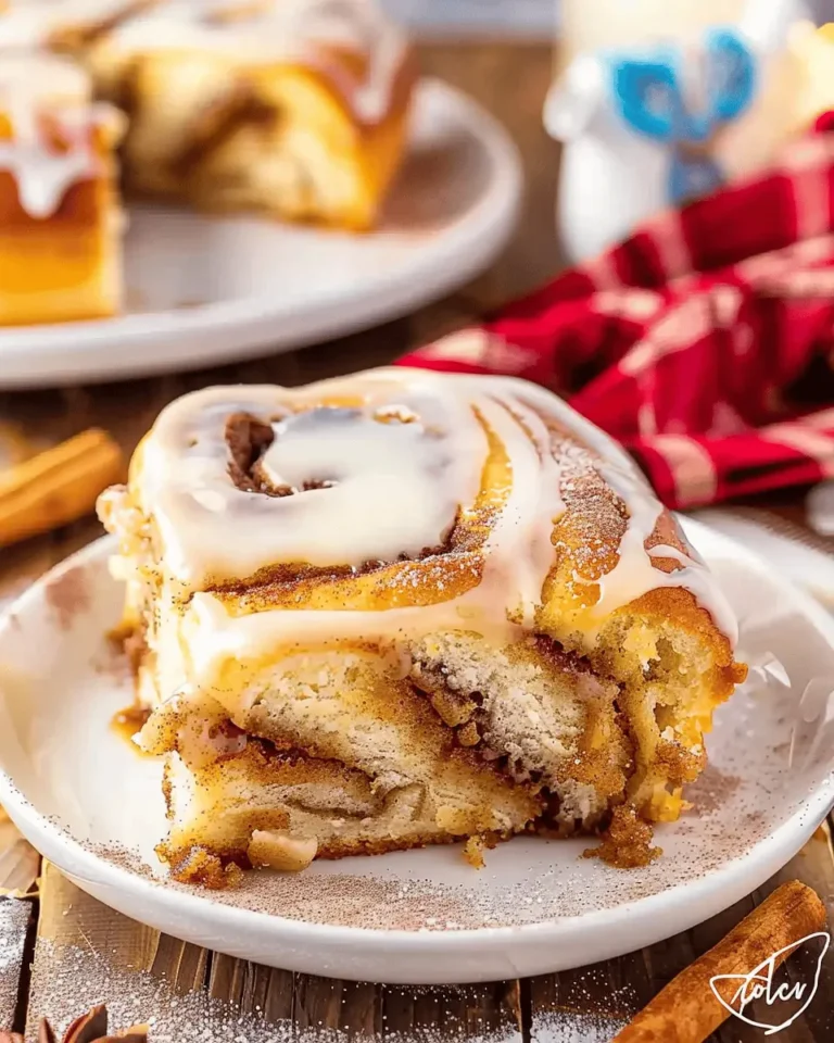 Cinnamon Roll Cake