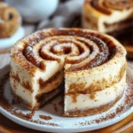 Cinnamon Roll Honeybun Cheesecake