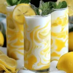Condensed Milk Lemonade Refreshing Summer Drink Idea