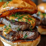 Cowboy Butter Steak Sliders