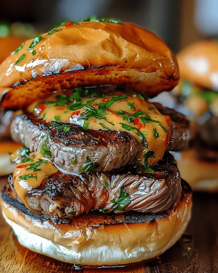 Cowboy Butter Steak Sliders