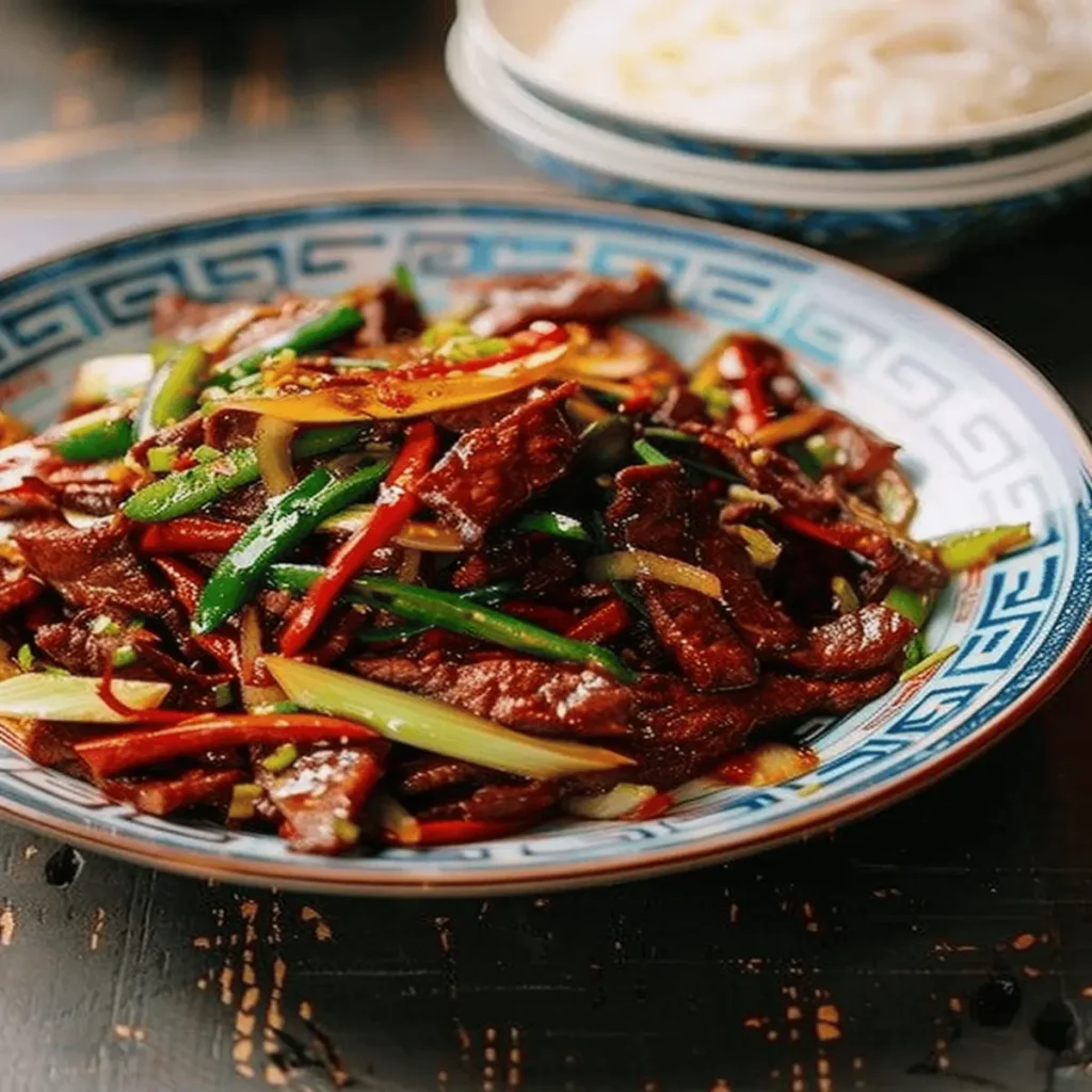 Dry Fried Sichuan Beef