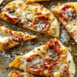 Easy 5 Minute Air Fryer Tortilla Pizza