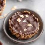 Easy No Bake Peanut Butter Oat Cups