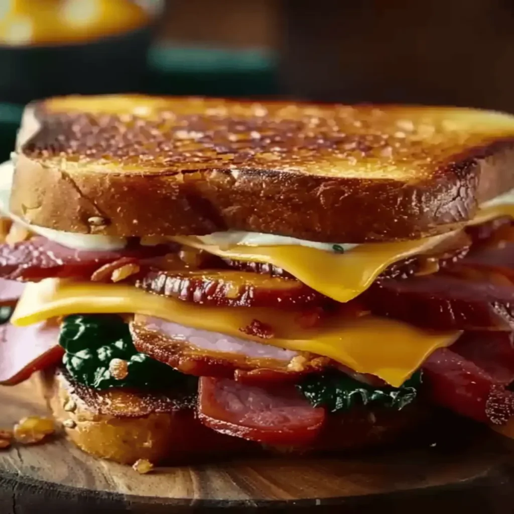 Fried Bologna Sandwich