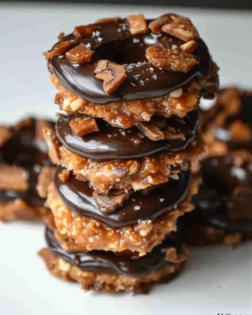 Homemade Samoas Cookies