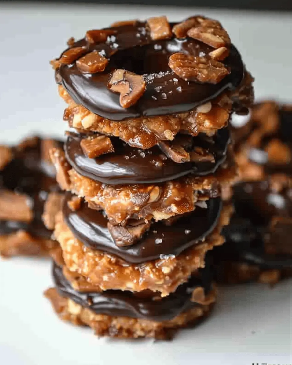 Homemade Samoas Cookies: Enjoy Indulgent Treats Made Simple