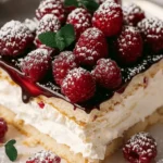 Italian Vanilla Raspberry Love Cake