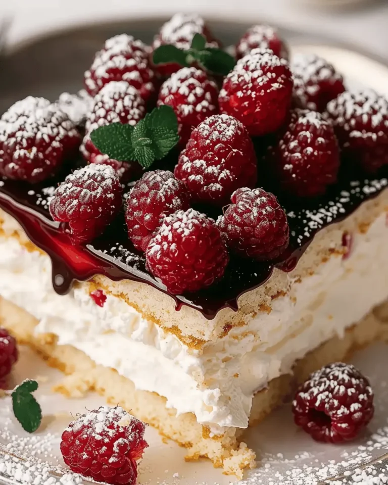 Italian Vanilla Raspberry Love Cake