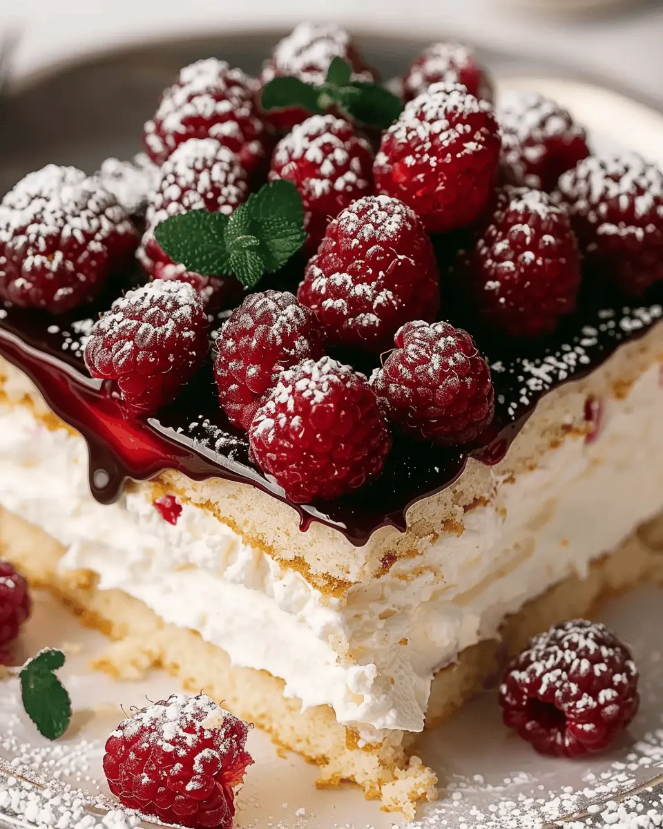 Italian Vanilla Raspberry Love Cake: A Delightful Sweet Escape