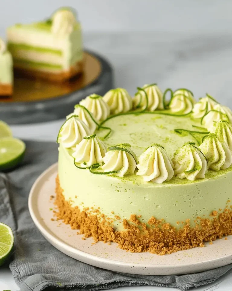 Key Lime Cake Recipe