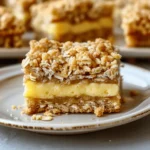 Lemon Oatmeal Crumble Bars