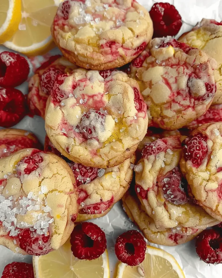 Lemon Raspberry Cookies