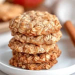 Low Sugar Applesauce Oatmeal Cookies