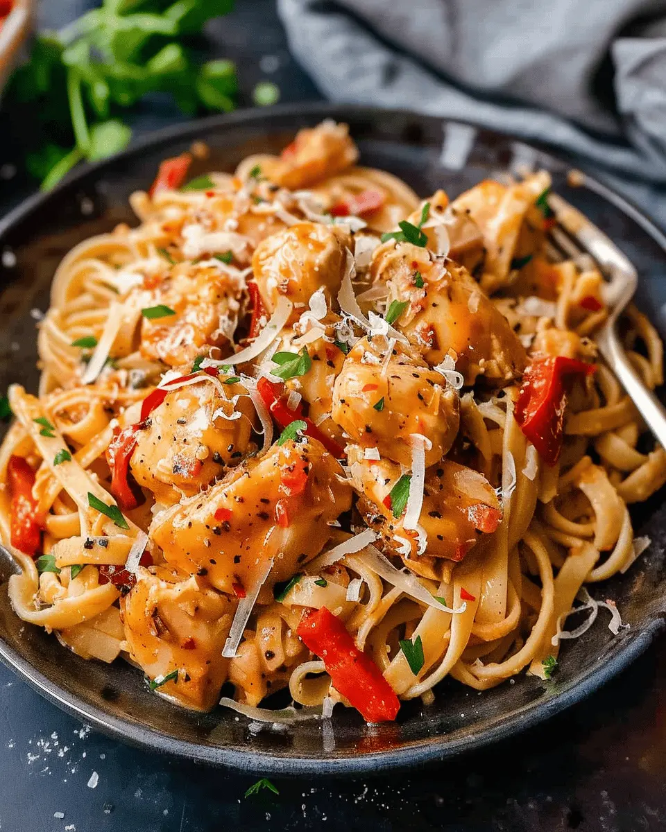 Spicy Cajun Honey Butter Chicken Pasta: A Flavorful Delight