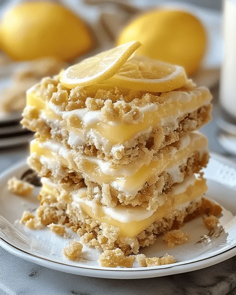 Sugar Cookie Lemonade Crumble