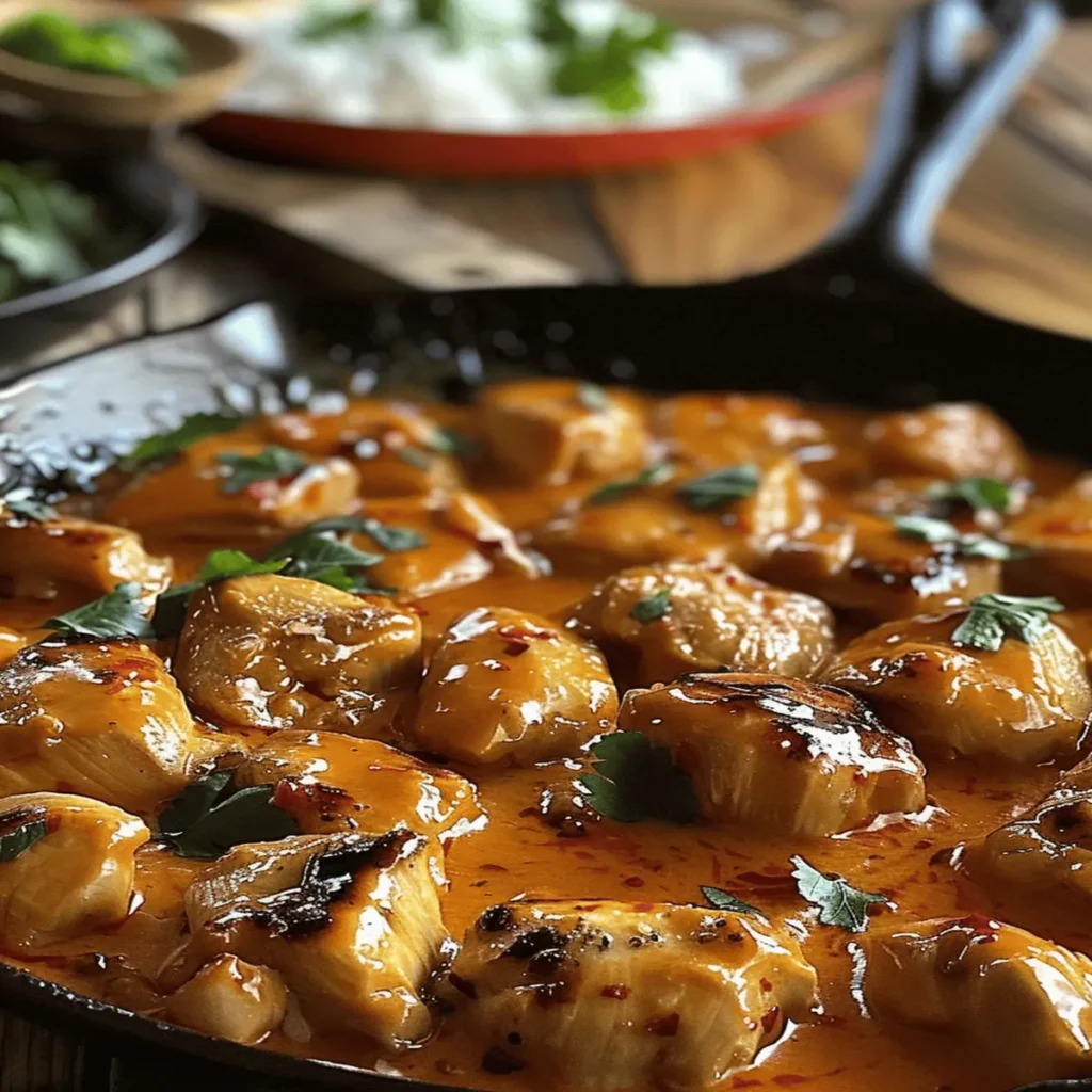 Texas Roadhouse Butter Chicken Skillet