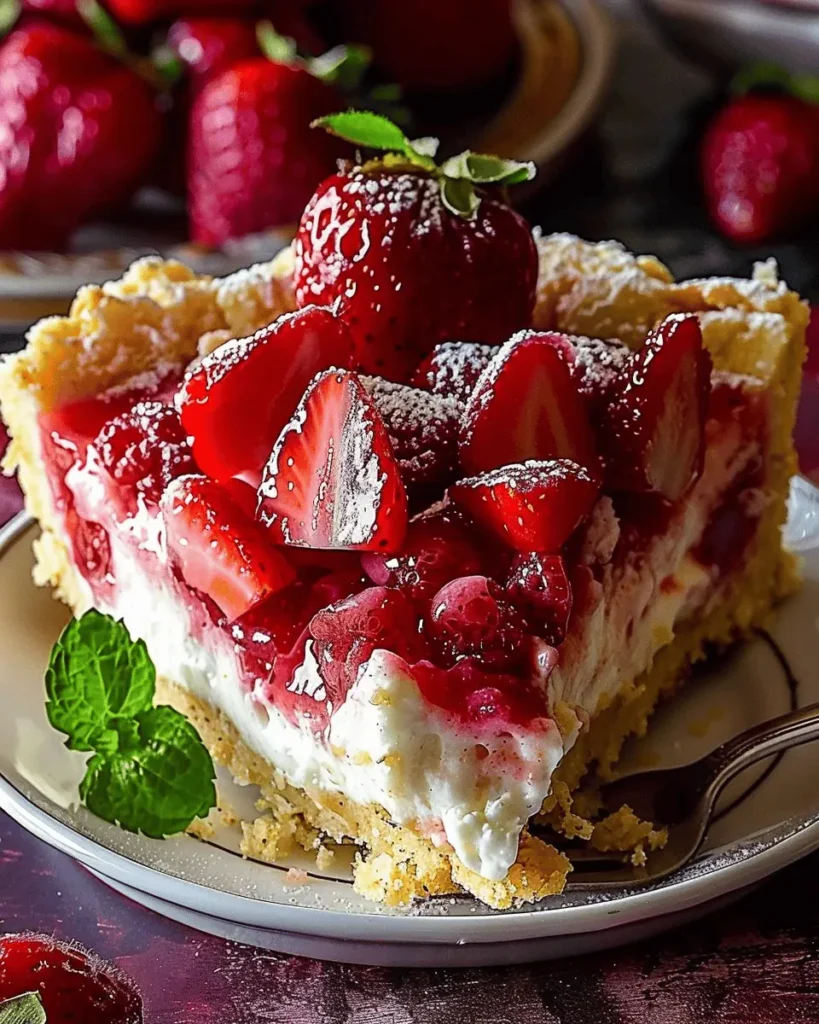 The Ultimate Strawberry Cheesecake Dump Cake