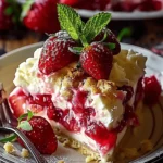 The Ultimate Strawberry Cheesecake Dump Cake