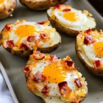 Twice Baked Loaded Breakfast Potatoes