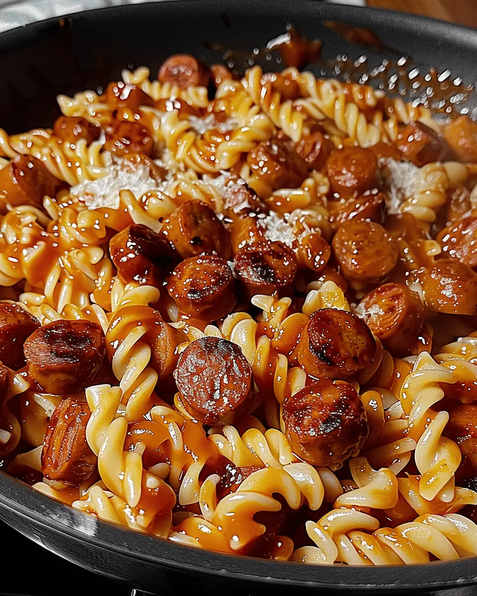 One-Pot Bold Honey BBQ Sausage Pasta: Easy Family Delight