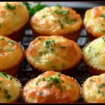 Fluffy Cottage Cheese Egg Muffins – A Protein-Packed Breakfast for Busy Mornings