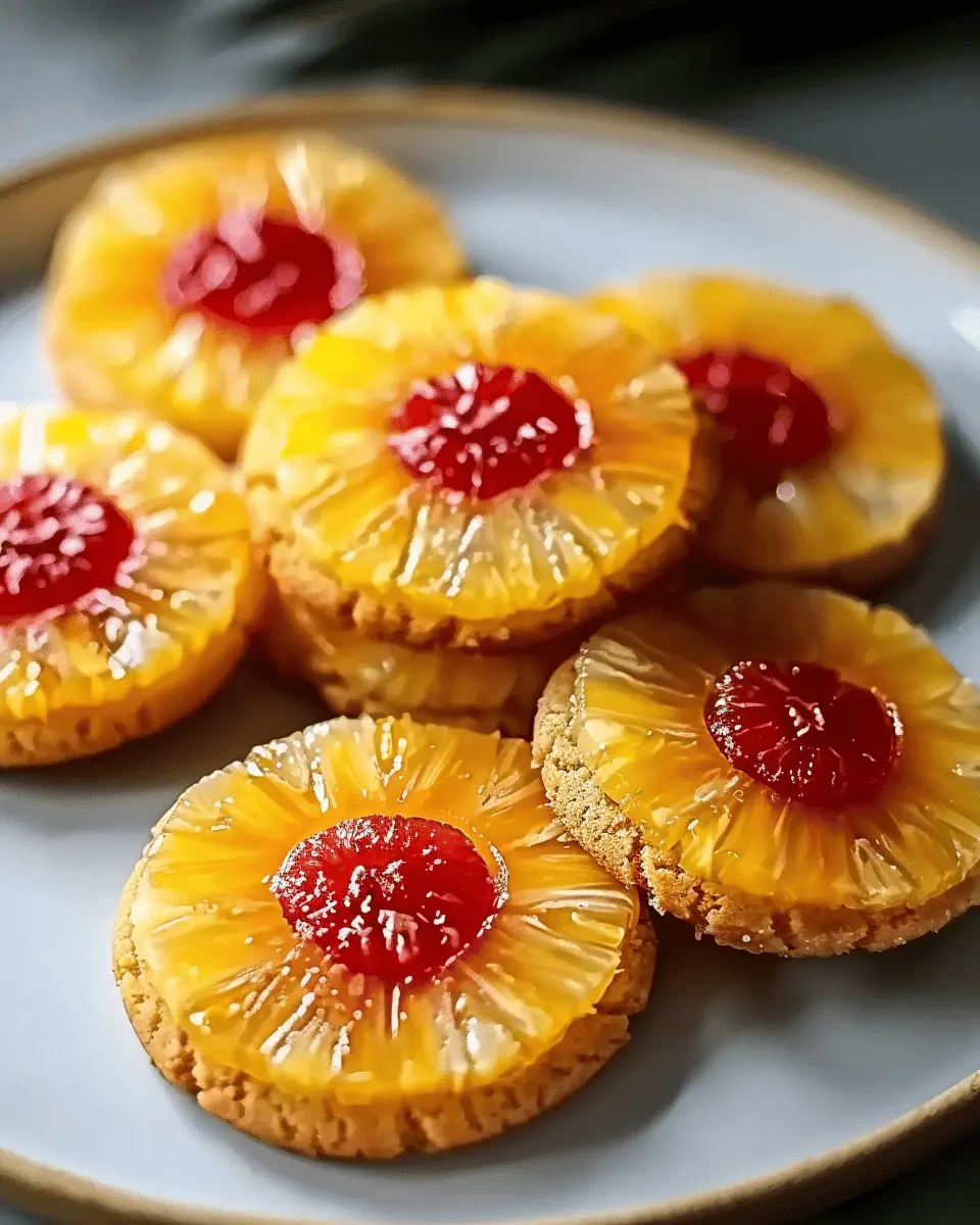 Pineapple Upside-Down Cookies: A Fun and Easy Dessert Delight