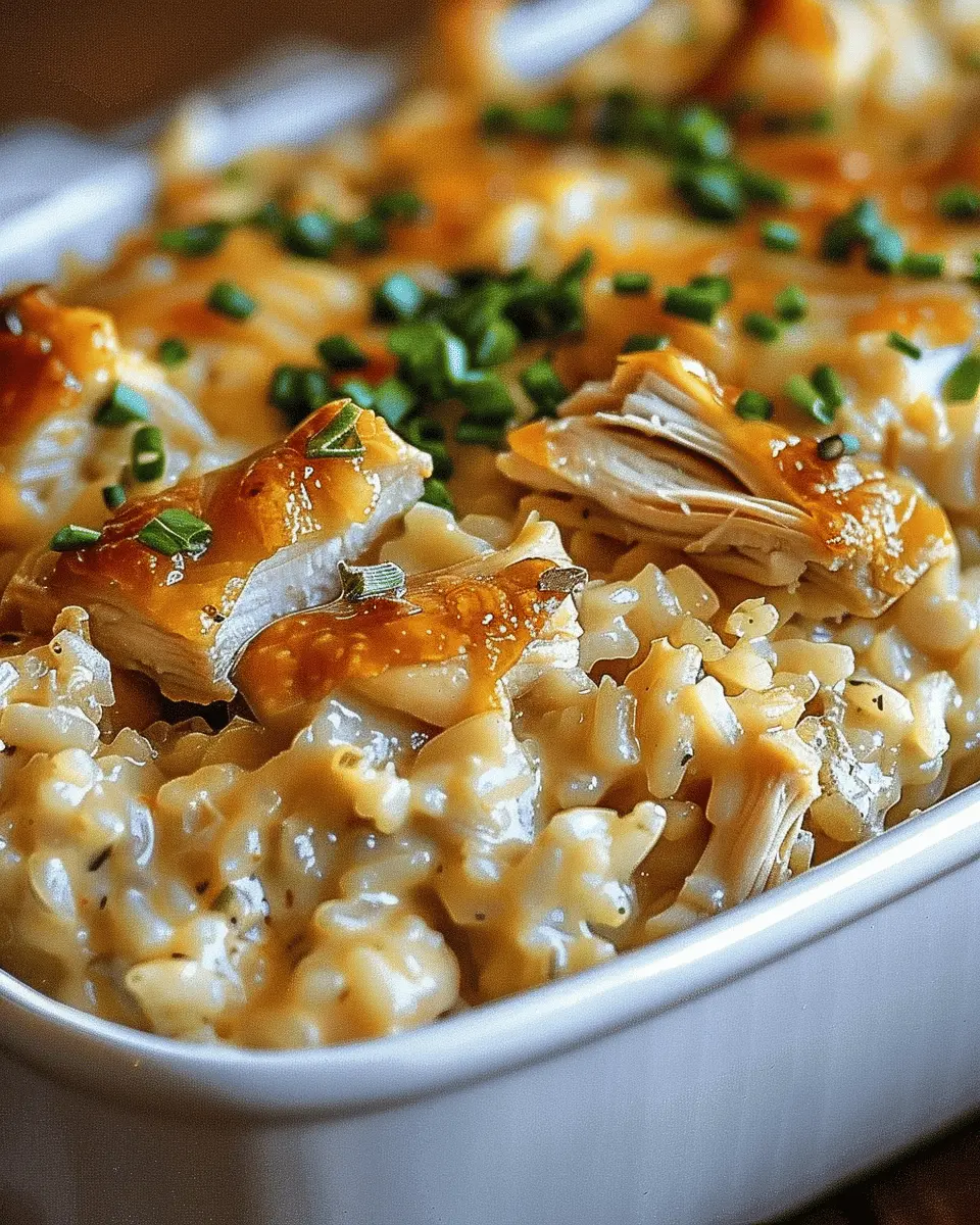 Mamaw’s Chicken and Rice Casserole: Easy Comfort Food Delight