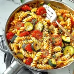 Best Weeknight Tomato Zucchini Pasta