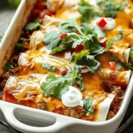 Easy Ground Beef Enchiladas