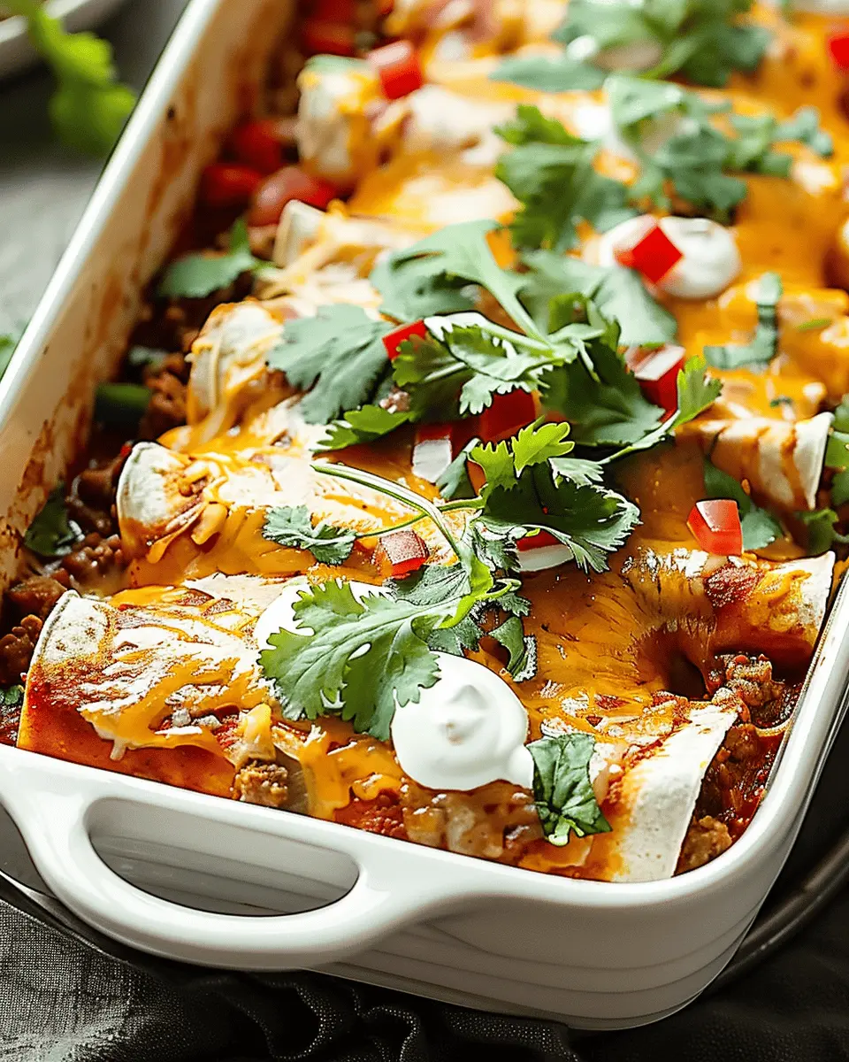 Easy Ground Beef Enchiladas: Your New Favorite Family Dinner