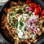 Slow Cooker Chicken Shawarma
