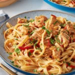Spicy Cajun Honey Butter Chicken & Pasta
