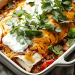 Easy Ground Beef Enchiladas