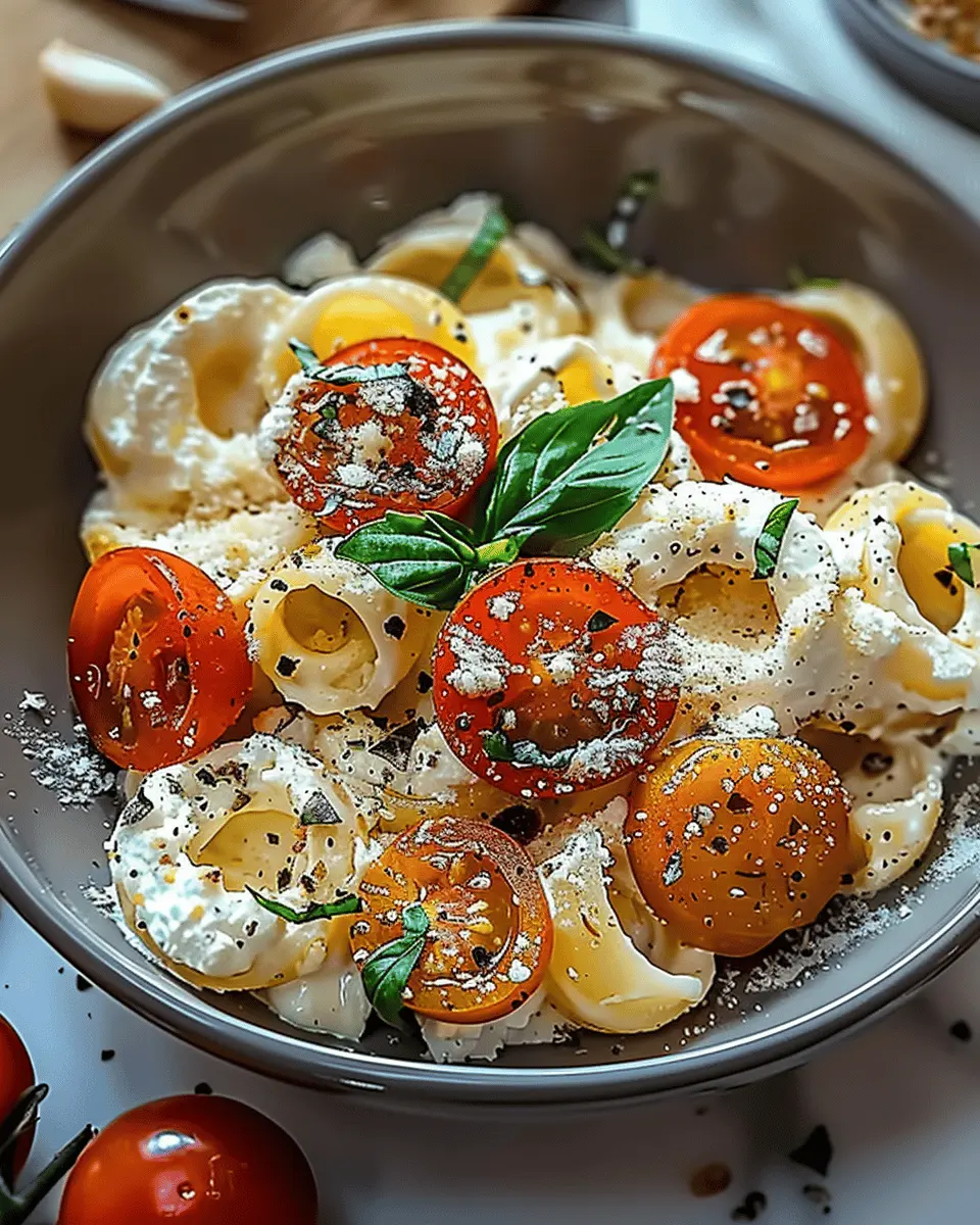 Roasted Tomato and Garlic Ricotta Pasta Made Easy at Home