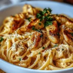 the best Cowboy Butter Chicken Linguine