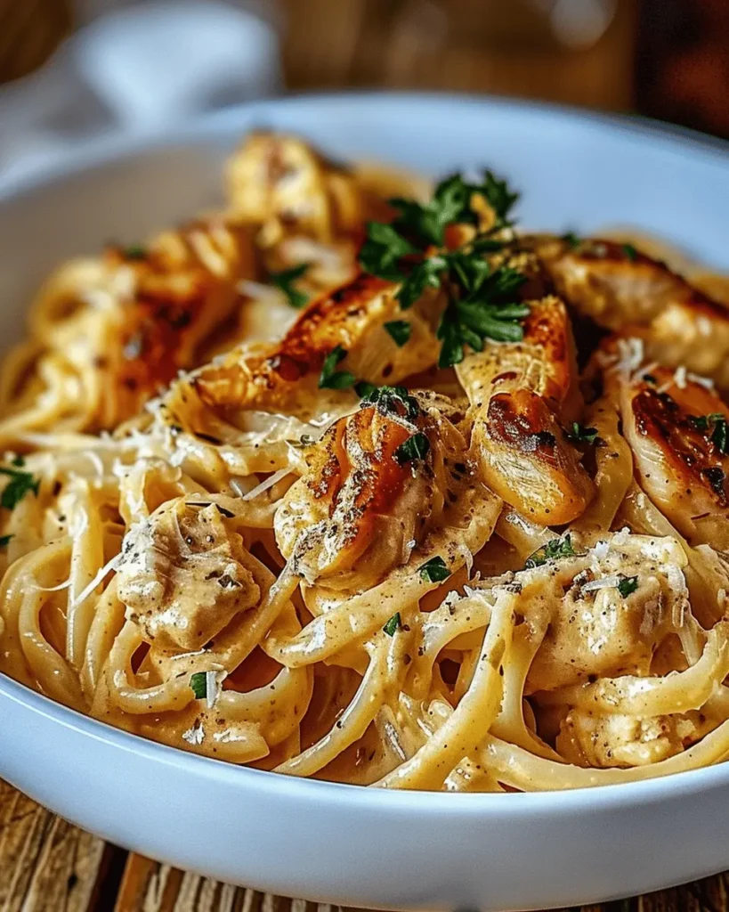 the best Cowboy Butter Chicken Linguine
