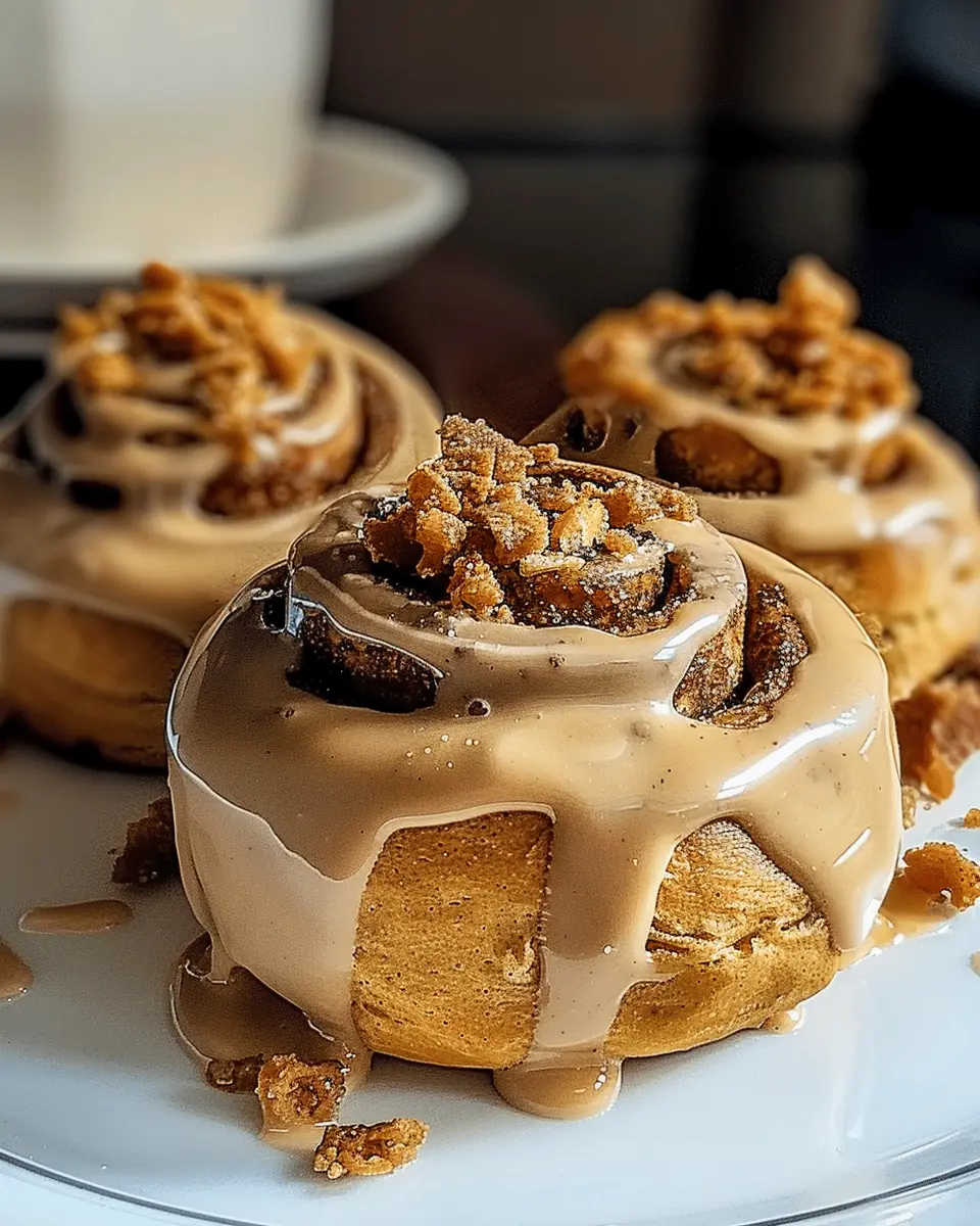 Biscoff Cookie Butter Cinnamon Rolls Recipe: A Decadent Treat