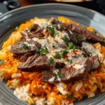 Steak Queso Rice : A Flavorful Recipe