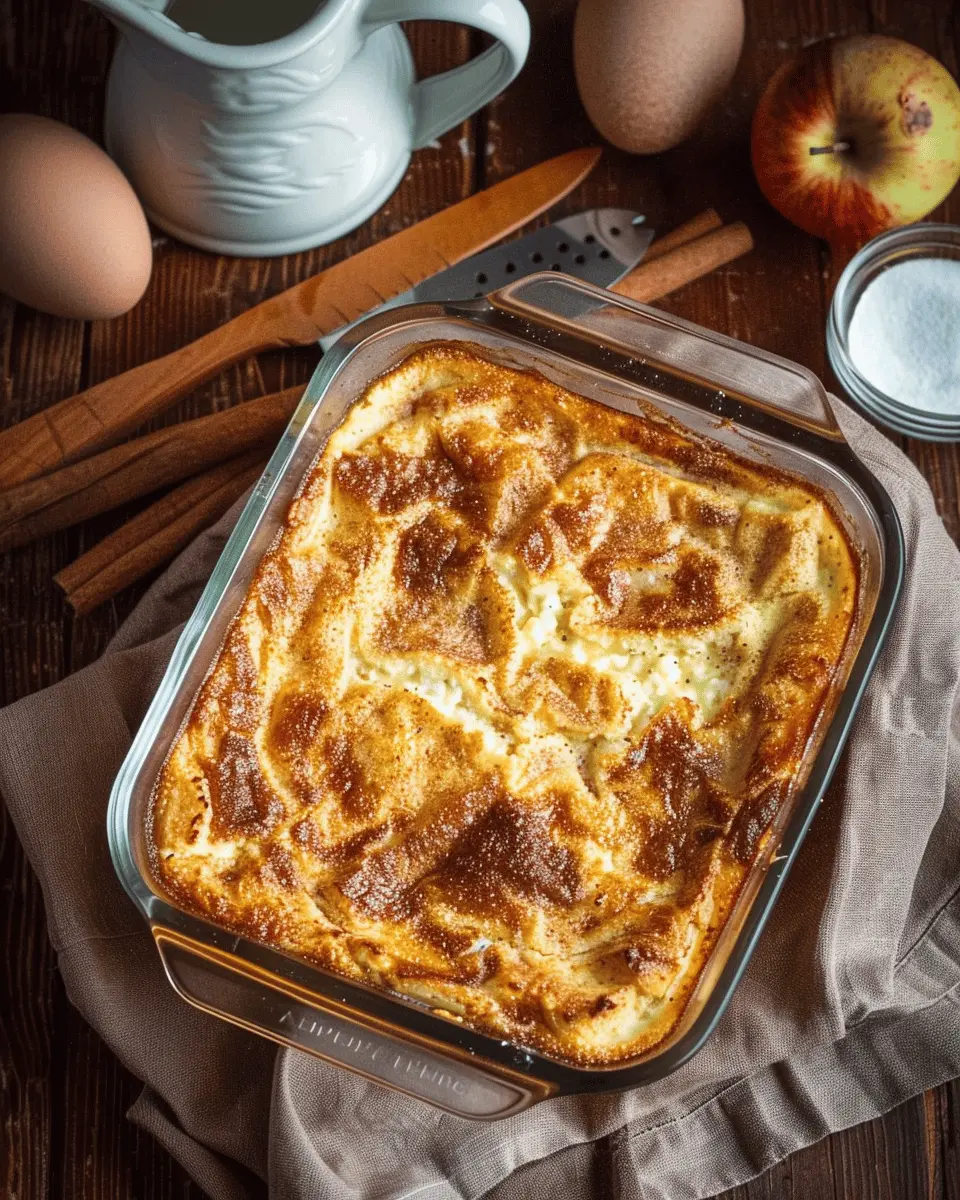Apple Cinnamon Cottage Cheese Bake: Easy, Cozy Protein-Packed Delight