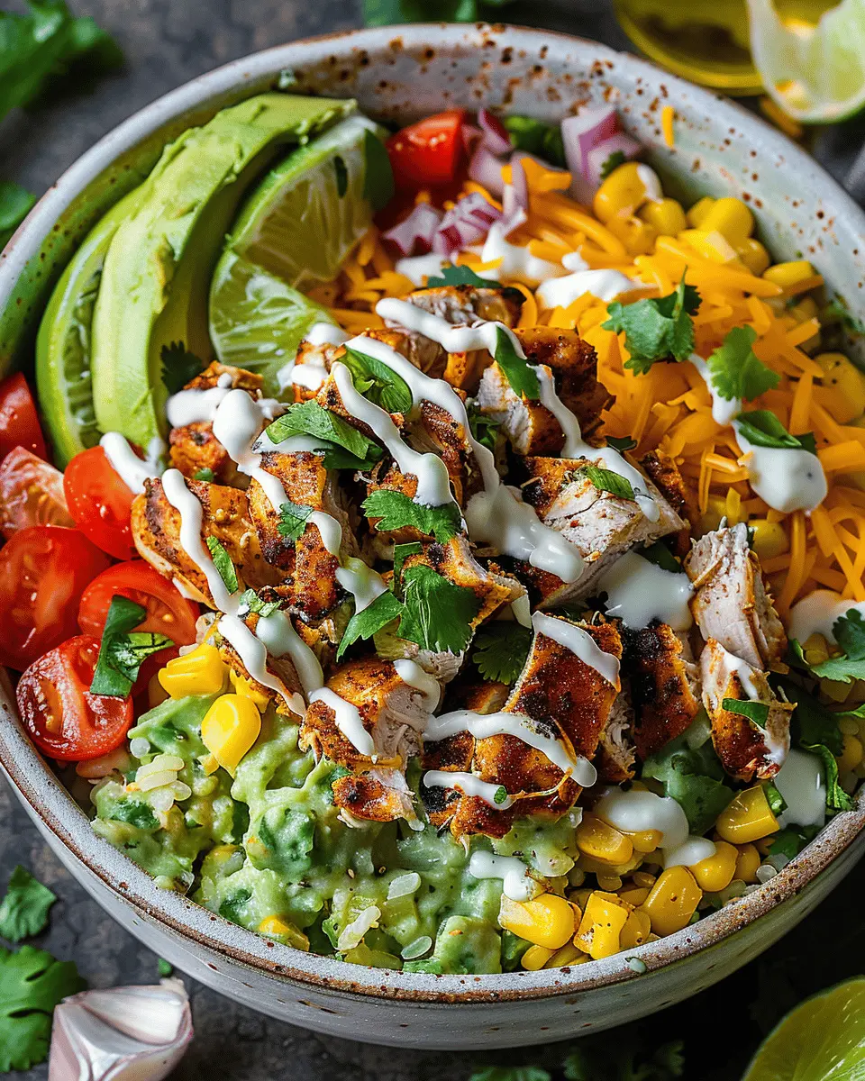 Healthy Chicken Taco Bowls: A Delicious Twist Your Family Will Love
