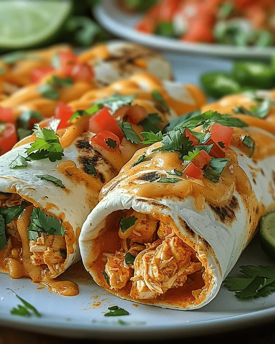 High Protein Low Calorie Burritos: Easy Cheesy Buffalo Chicken Recipe
