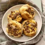 Sausage and Cream Cheese Biscuit Bites Recipe