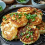 Korean Potato Cheese Pancakes