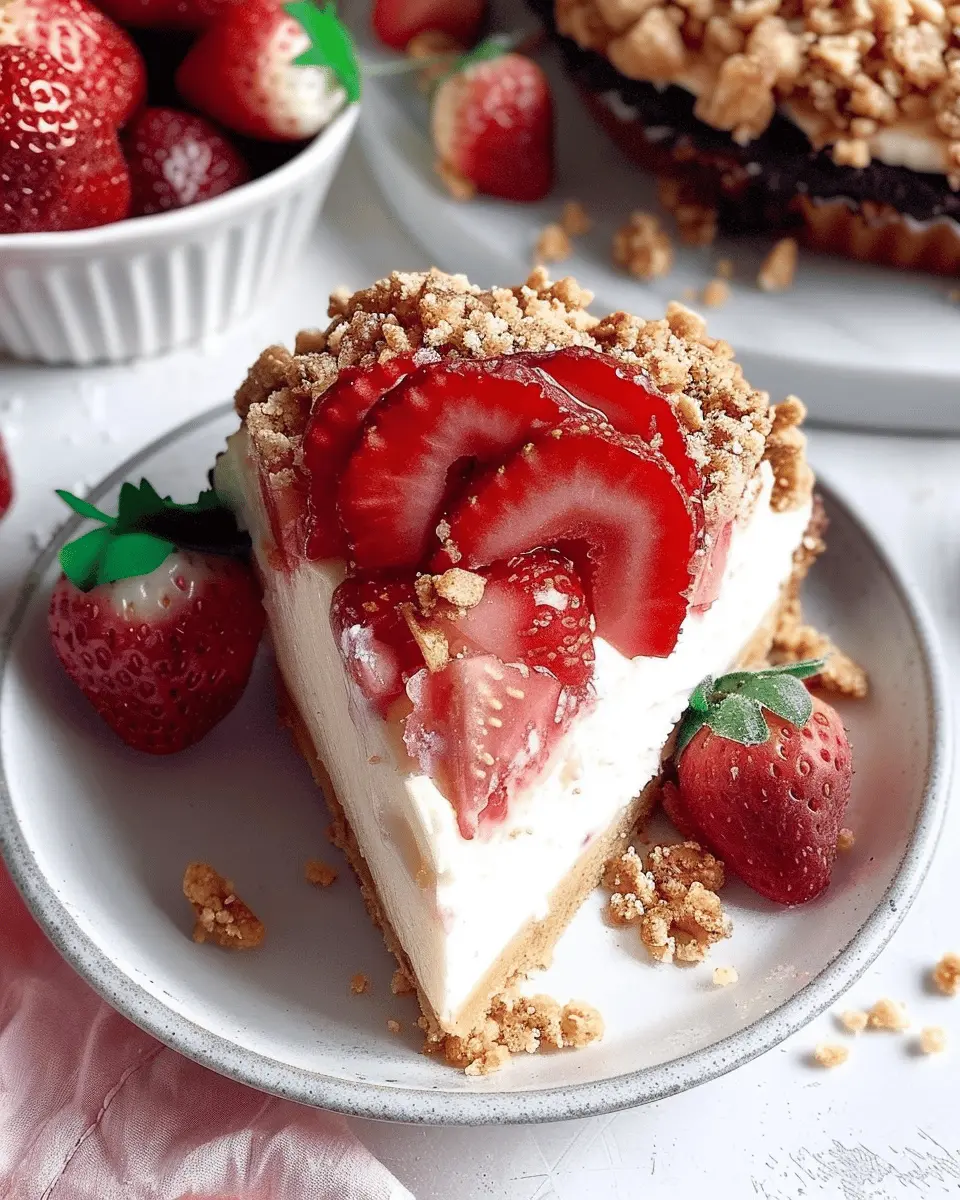 Strawberry Crunch Cheesecake Recipe: Indulgent Treat for Everyone